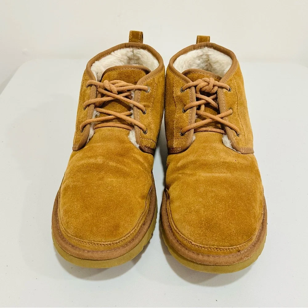 UGG Neumel Lace Up Sheepskin Chukka‎ Boots Men’s Size 12